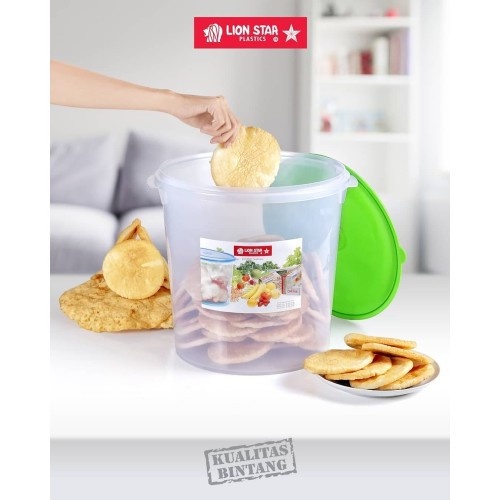 Toples kerupuk 24L lion star SW-37 Jumbo Sealware 24 Litre kedap udara