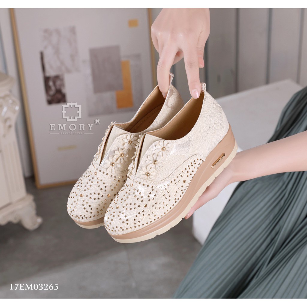 17EMO3265 EMORY ZARINNA SEPATU WEDGES  (bandung) N