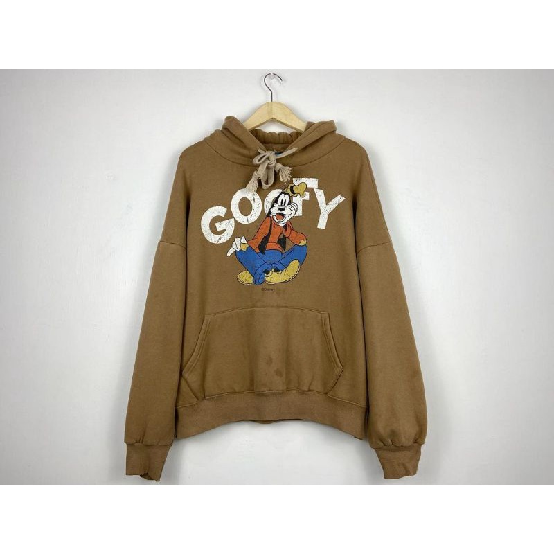 hoodie disney big logo goofy, size xL oversize