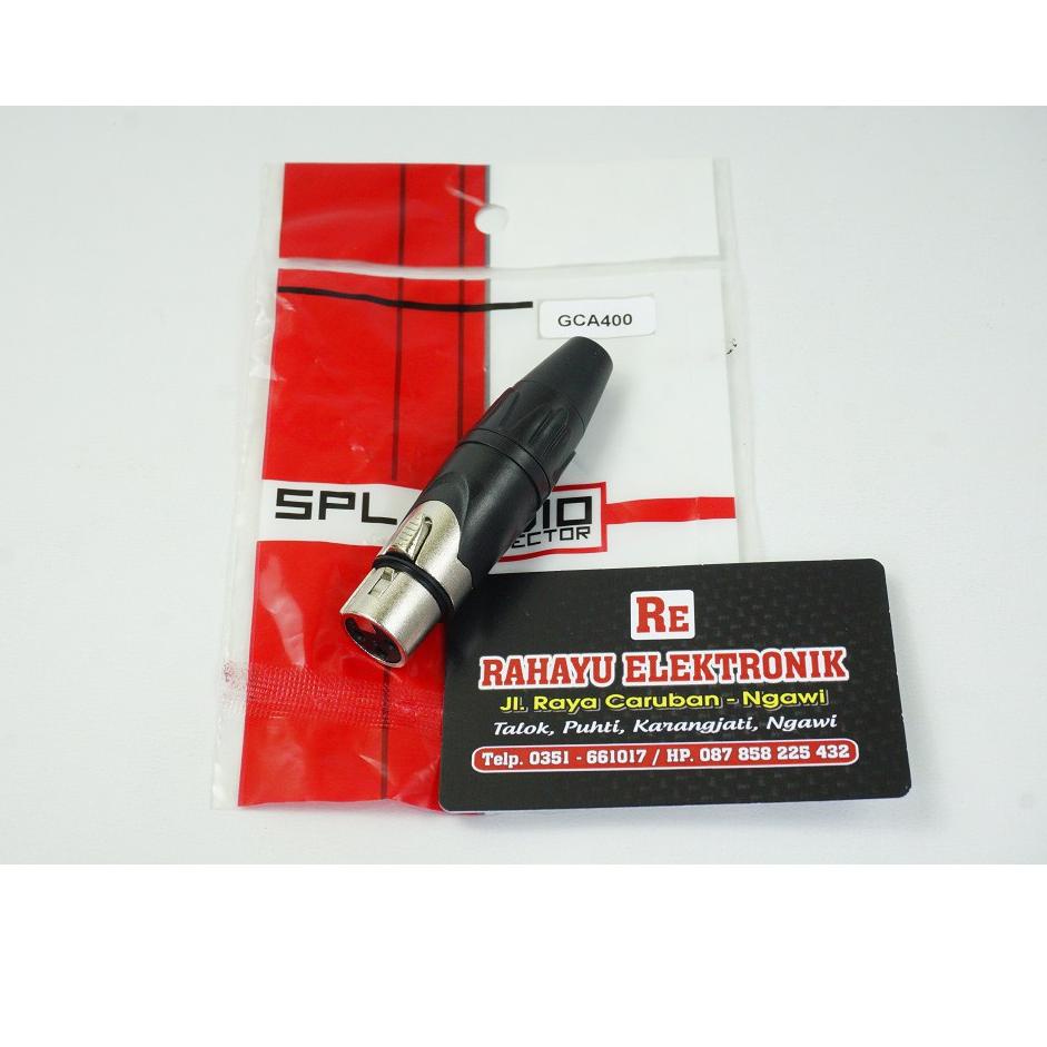 ✹ JACK CONTRA CANON XLR SPL AUDIO GCA 400 - GCA 500 め