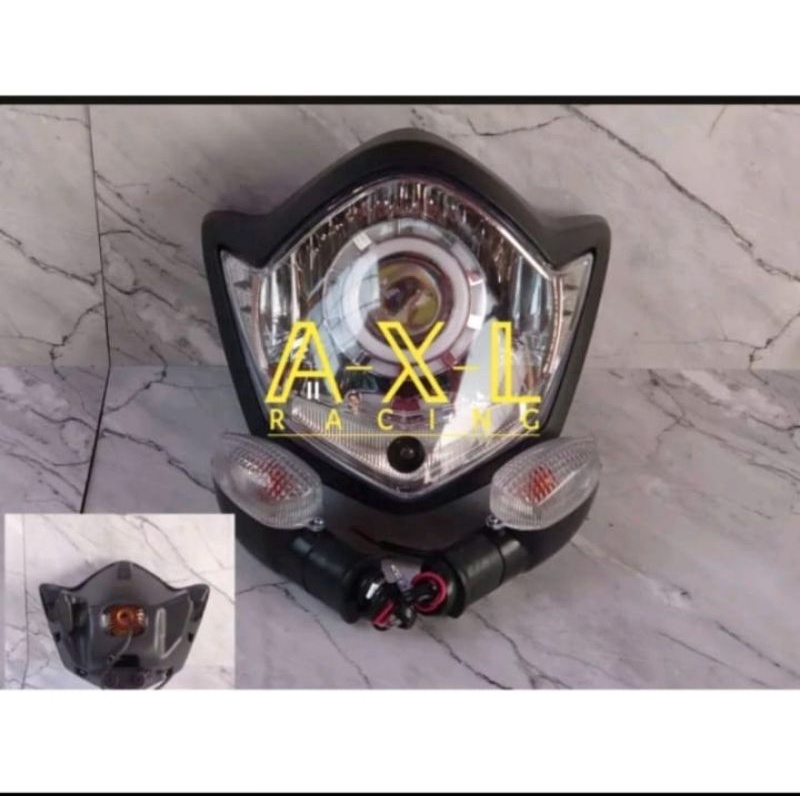 Lampu Depan Vixion Old Projie Plus Sein