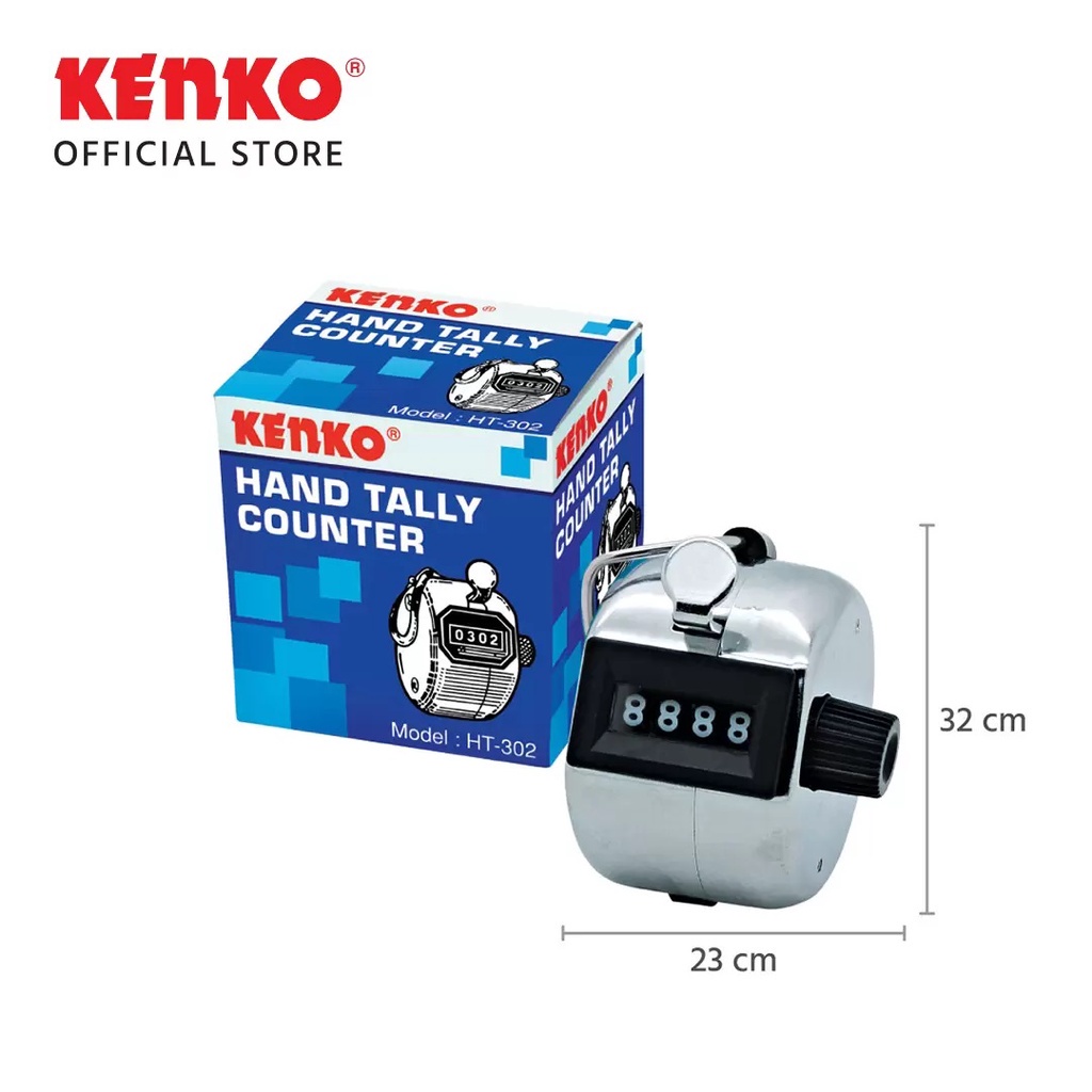 

MJ Hand Counter KENKO HT-302 / Alat Hitung / Hand Tally Counter