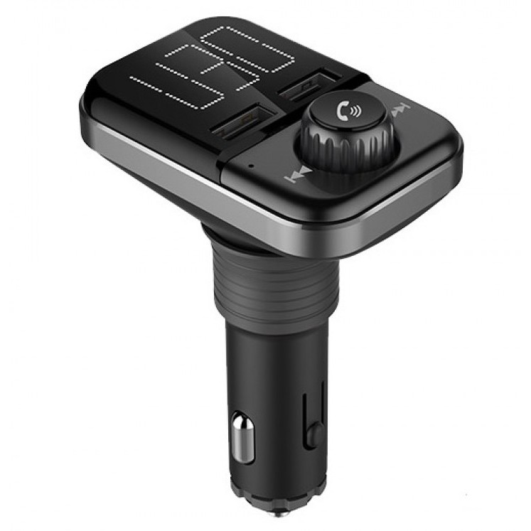 BT72 Dual USB Car Charger Bluetooth Handsfree Call FM Transmitter