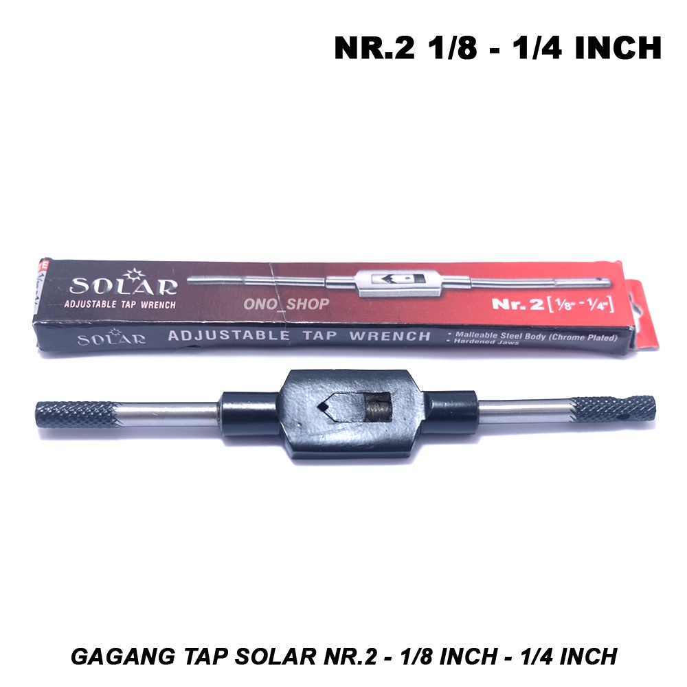 Gagang Tap Solar Nr.2 - 1/8 Inch - 1/4 Inch (M2-M8)