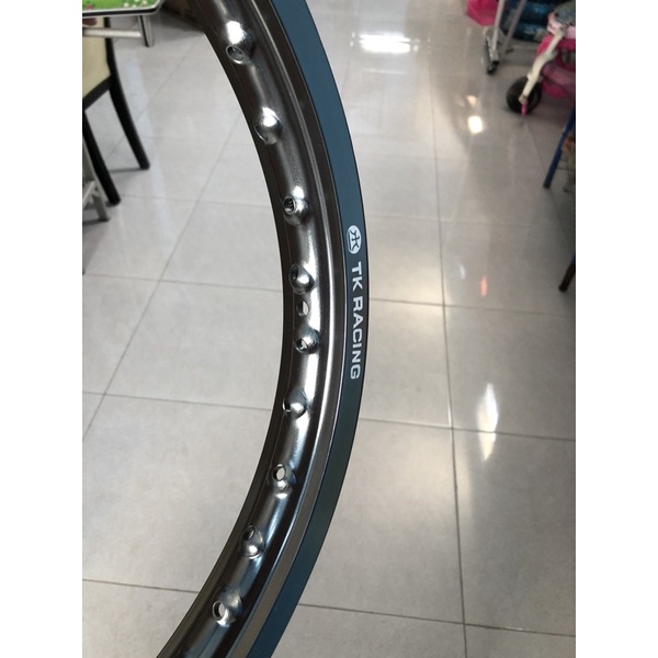 velg tk racing bright ring 18 titanium ukuran 160