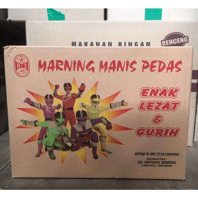 

(Sae) Snack Baru Marning 1 Dus isi 80 pcs