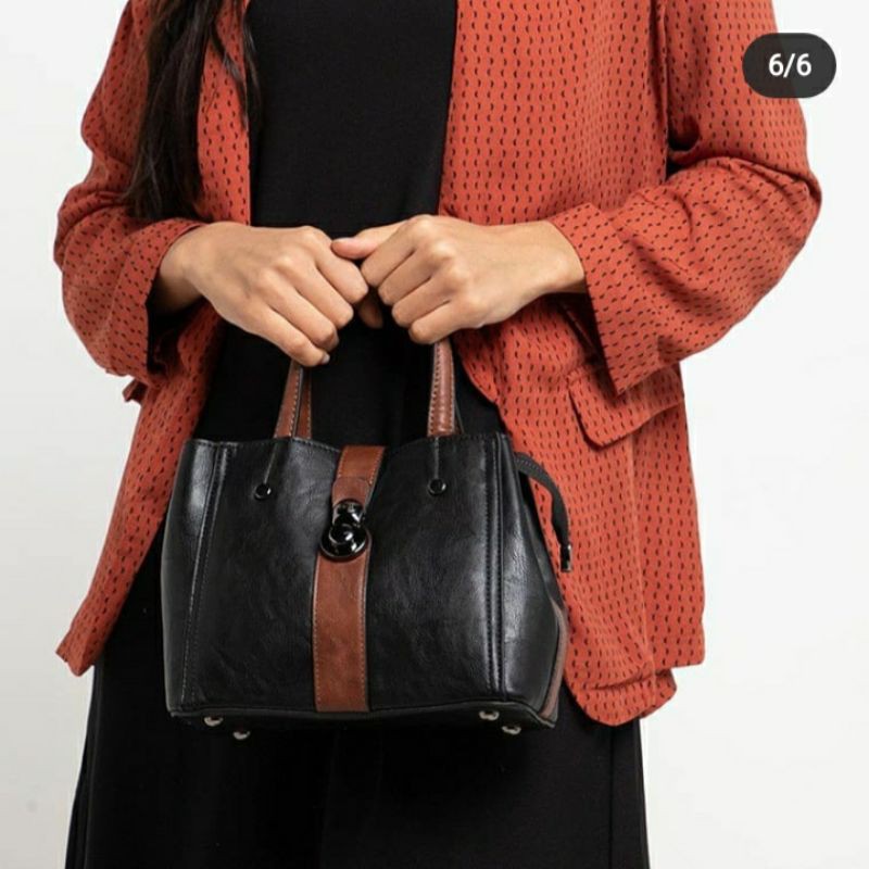 SALE HANDBAG ENJI PALOMINO MORENA