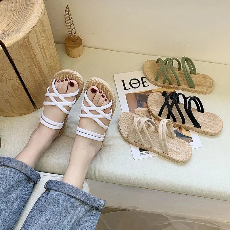 littlekiddoss Sandal Pantai Anak Remaja Tanggung Dewasa 36 - 40 Sendal Tali Wanita Import SD2207