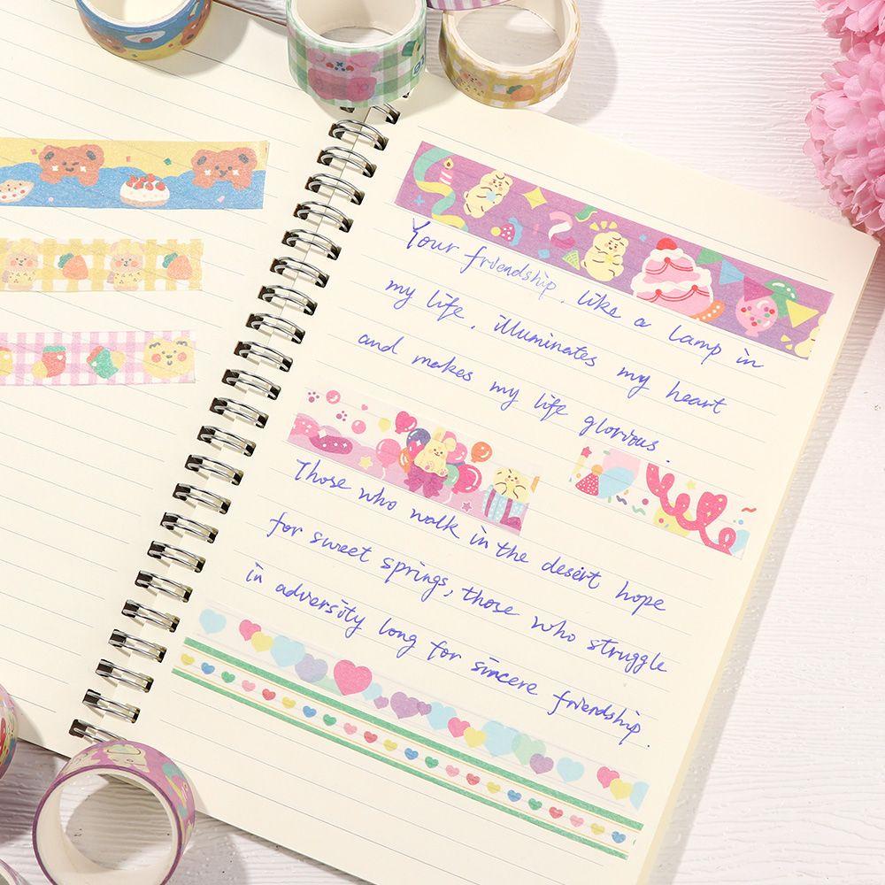 Kertas Nanas Roll Stationery Scrapbooking DIY Tape Perekat