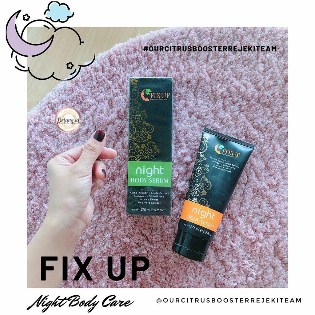 FIXUP NIGHT BODY SERUM BY OURCITRUS