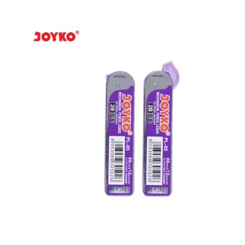 

ISI PENSIL MEKANIK 2B JOYKO PL-05 0.5 mm PENCIL LEAD TIDAK MUDAH PATAH