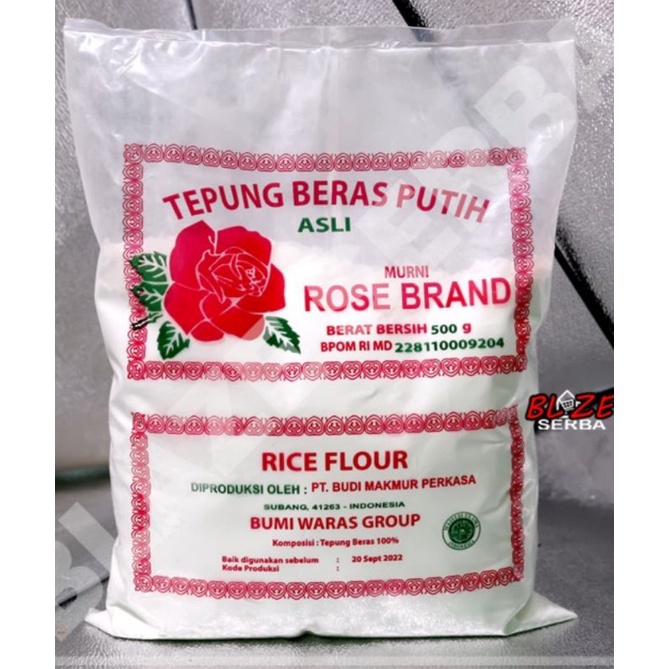 TEPUNG BERAS,KETAN DAN SAGU @500 GRAM.SATU BKS