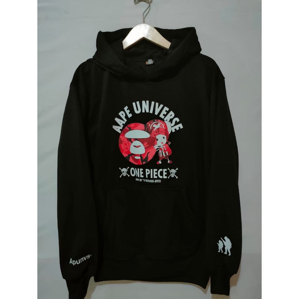 ONE PIECE AAPE BAPE BATHING APE Jaket Hoodie Sweater