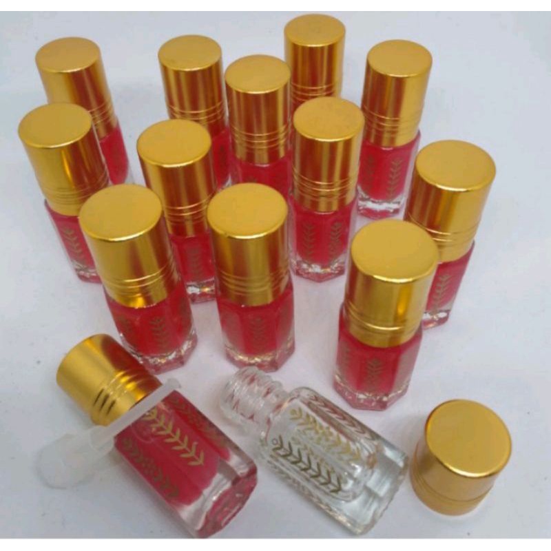 misik thaharah merah travel size 3ml dan 6ml