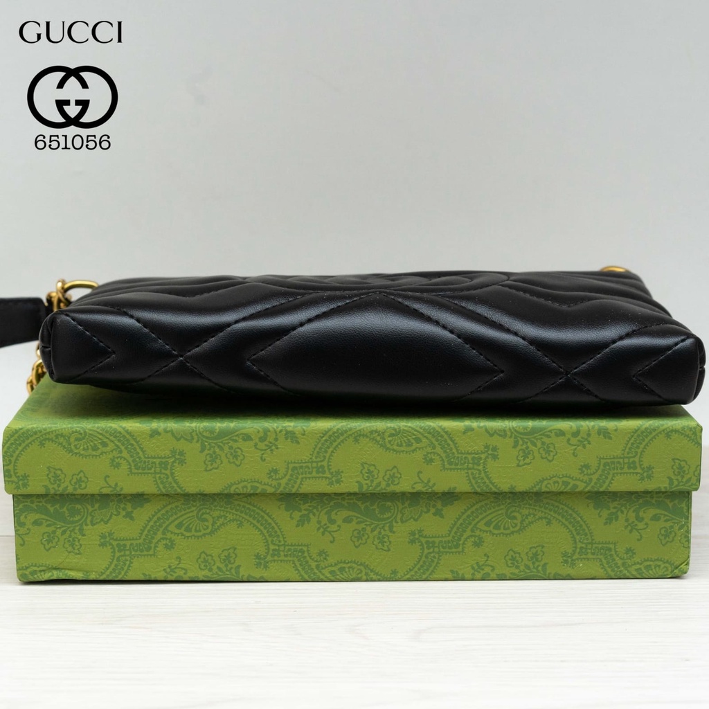GUCCI FLORENCE SLING CLUTCH 651056