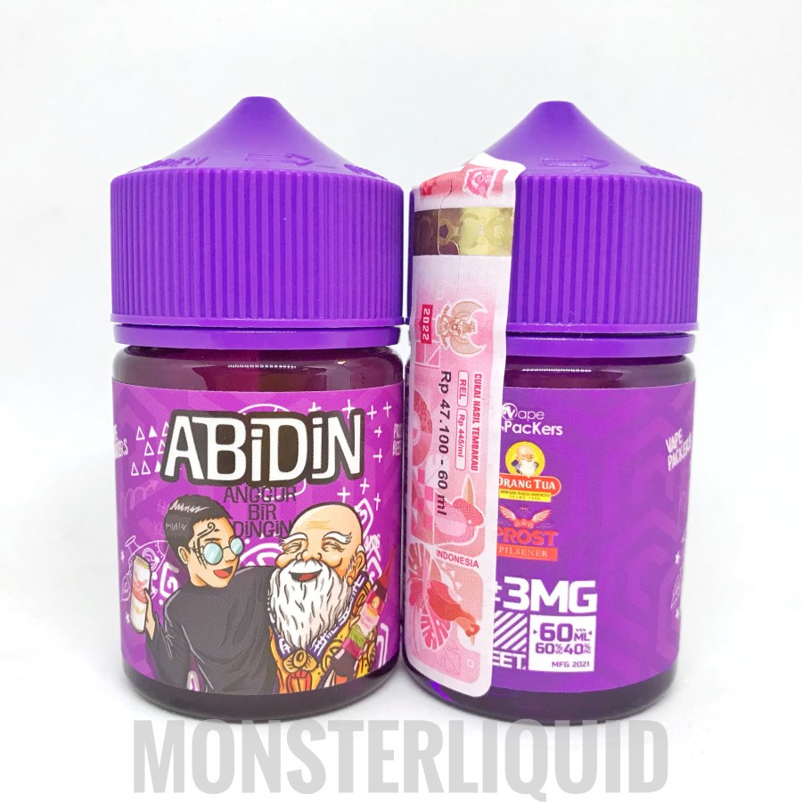 ABIDIN ANGGUR BIR DINGIN BY OT X PROST 3MG 60ML