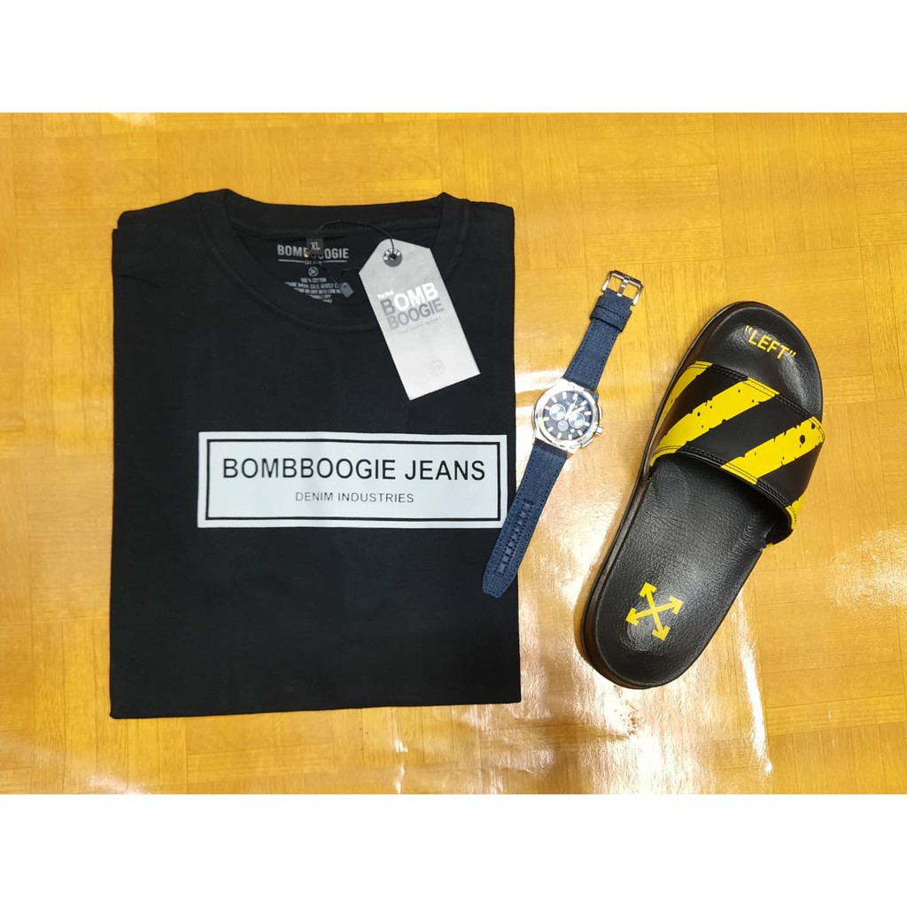 Kaos Cowok / Cewek Bombboogie Jeans ( IRRA STORE )