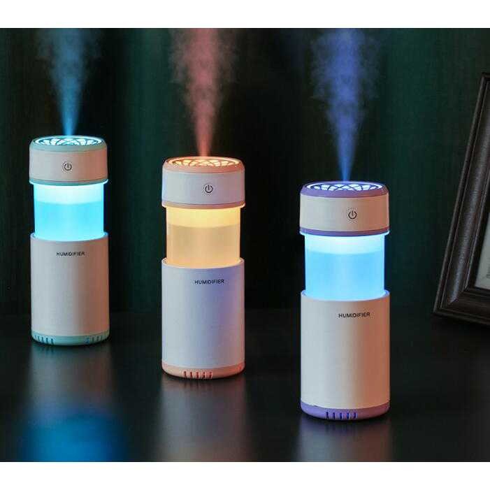 Taffware Air Humidifier Retractable 200ml + Night Light - HUMI H13