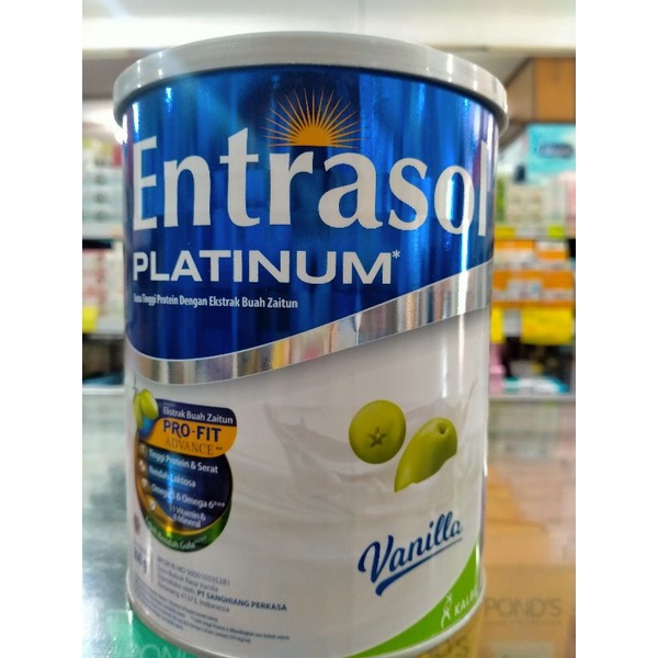 

ENTRASOL PLATINUM VANILA800GR.EXP04.2025