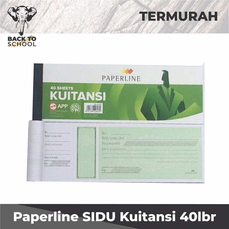 

Buku kwitansi | buku kwitansi 40 t paperline