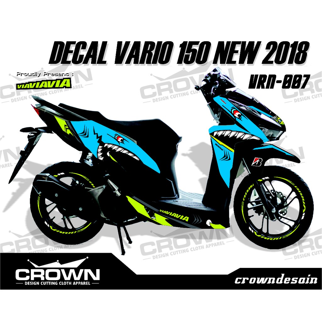 Keren 27 Stiker  Variasi Vario  125  Led