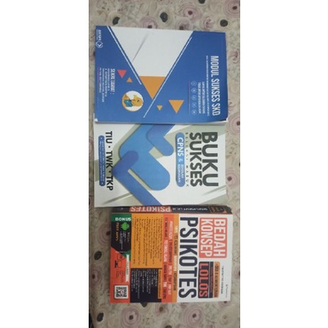 buku kedinasan psikotes dan skd