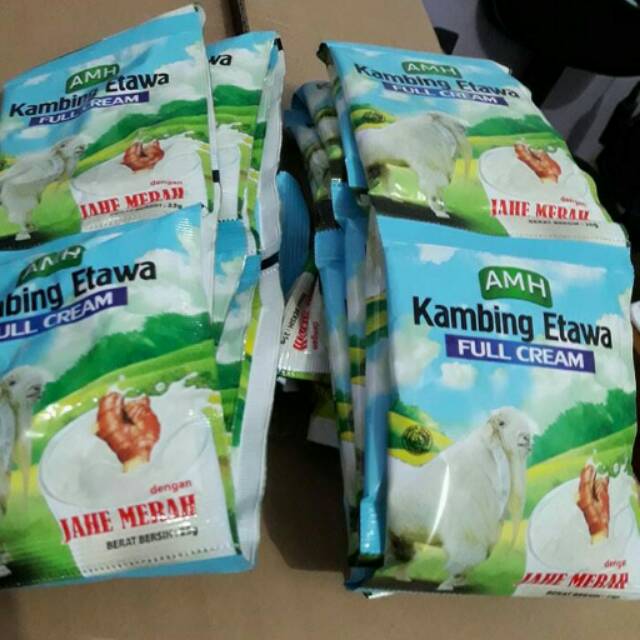 

Susu Kambing Etawa Plus Jahe Merah AMH Sachet