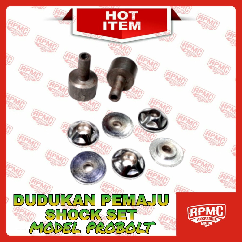 MANISAN PEMANIS DUDUKAN SHOCK MONEL SKOK PROBOLT BEGEL PANJANG TATANAN CB GL MEGAPRO TIGER MP TIREV 