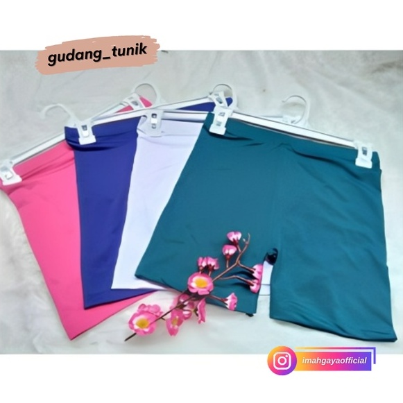 Celana Short Pants Setrit Spandek Jersey Premium Ukuran STD BB 40-60 KG