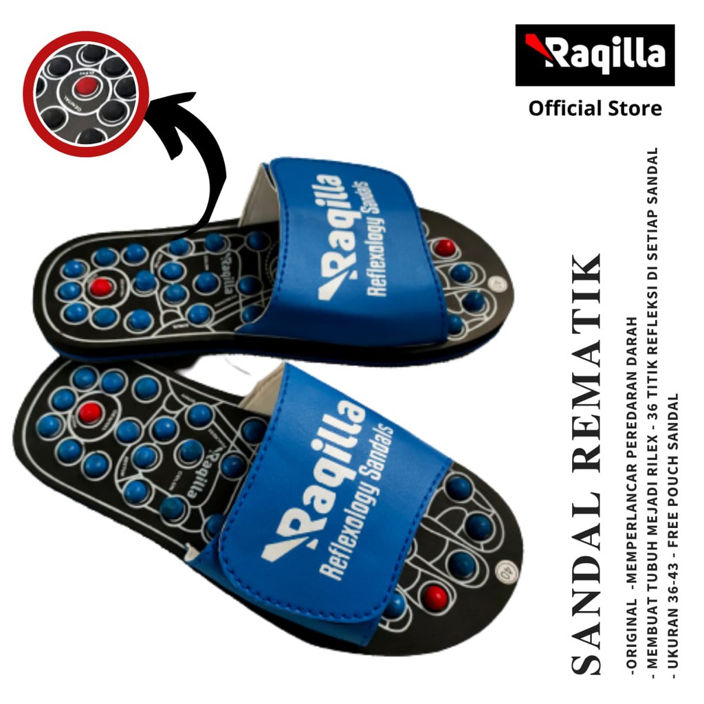 Sandal Rematik Selop refleksi Selipar kesehatan Refleksi akupuntur sendal selipar refleksi terapi penyakit rematik