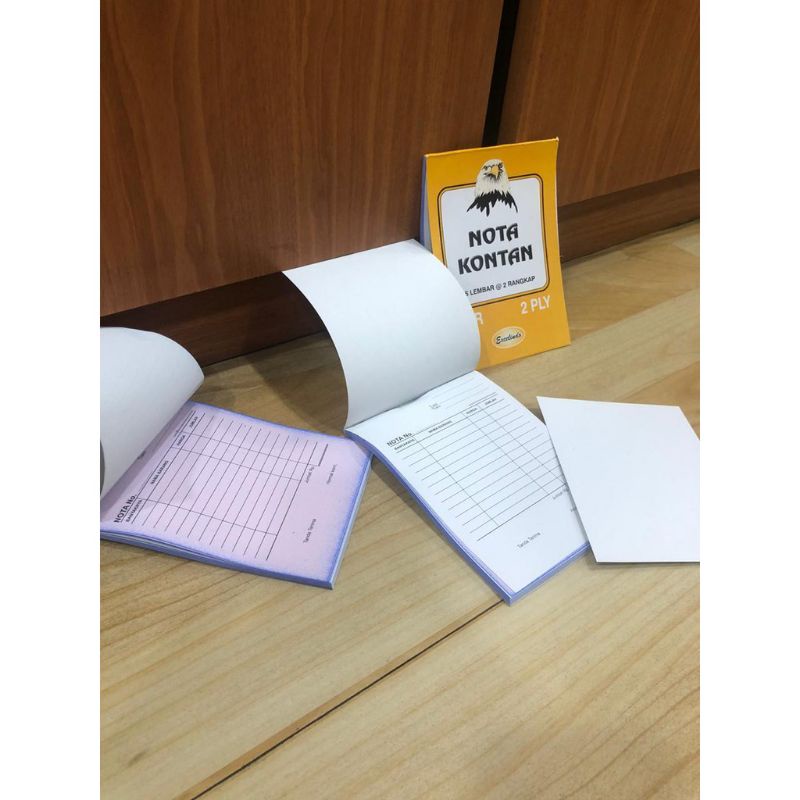

(5PCS) Buku Nota Kontan Kecil 2 ply NCR / Nota kontan 2 Rangkap kecil