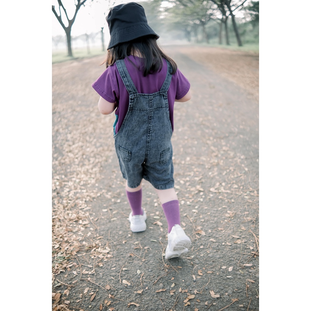 Carva Overall anak perempuan jeans baju kodok anak overall cewe cowo jeans denim original realpict