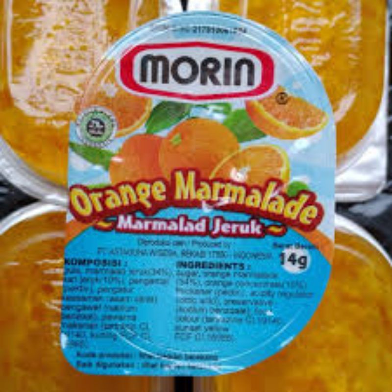 Morin Orange Marmalade Jam 14gr