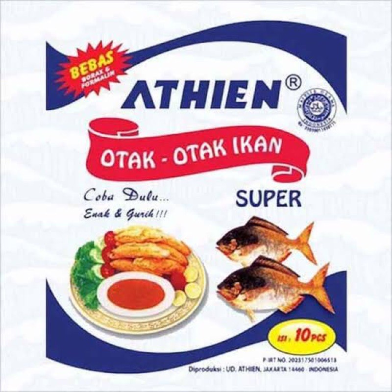 

ATHIEN Otak-otak Ikan SUPER dan POLOS 250gr