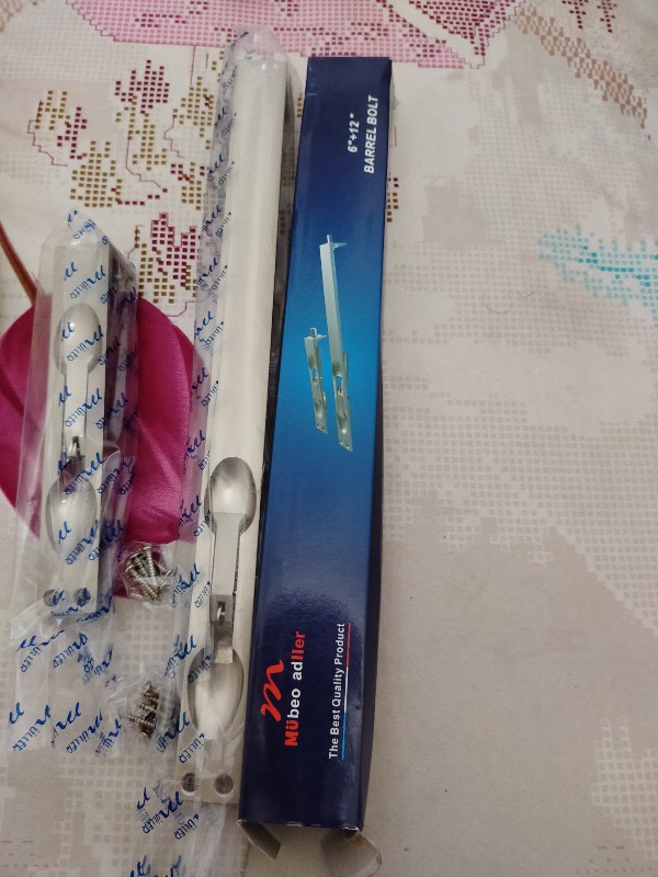 Muller Grendel Pintu Tanam Stainless Slot Pengunci 12 Inch