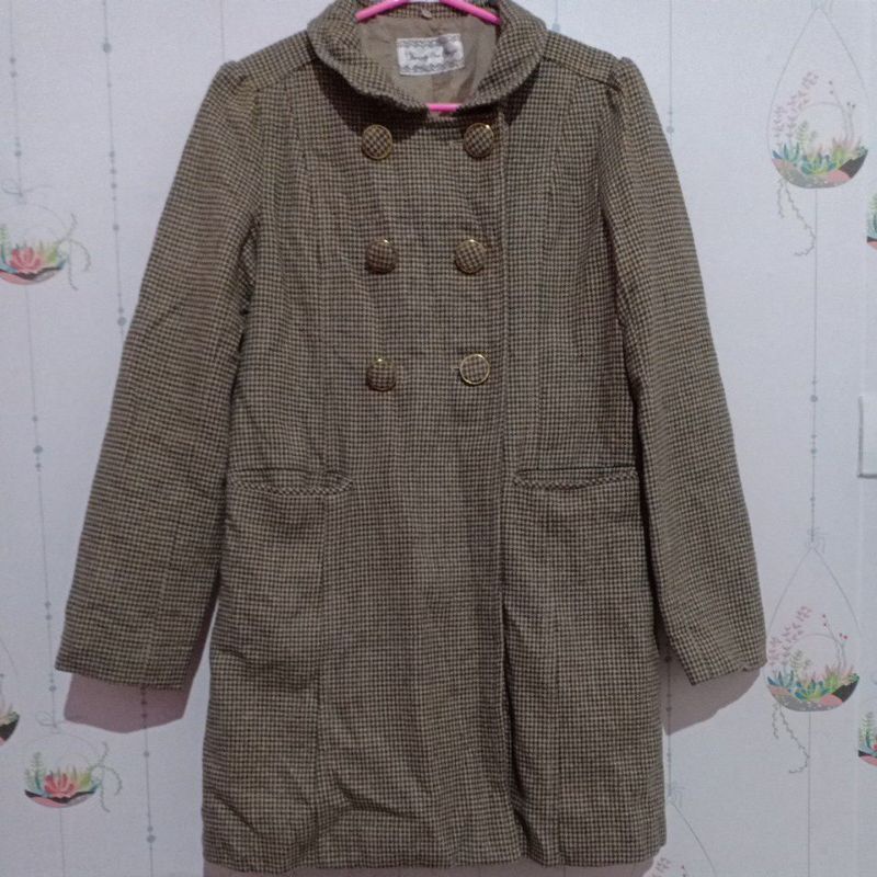 coat wol preloved