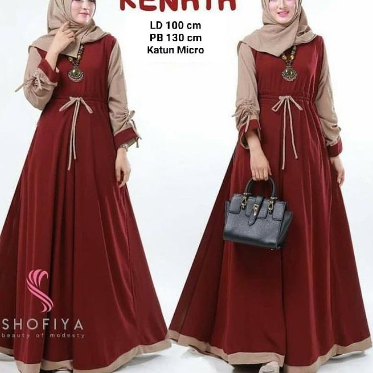 Terbaik.. GAMIS RENATA / DRESS MAXY RENATA / GAMIS KATUN RENATA / GAMIS TERMURAH