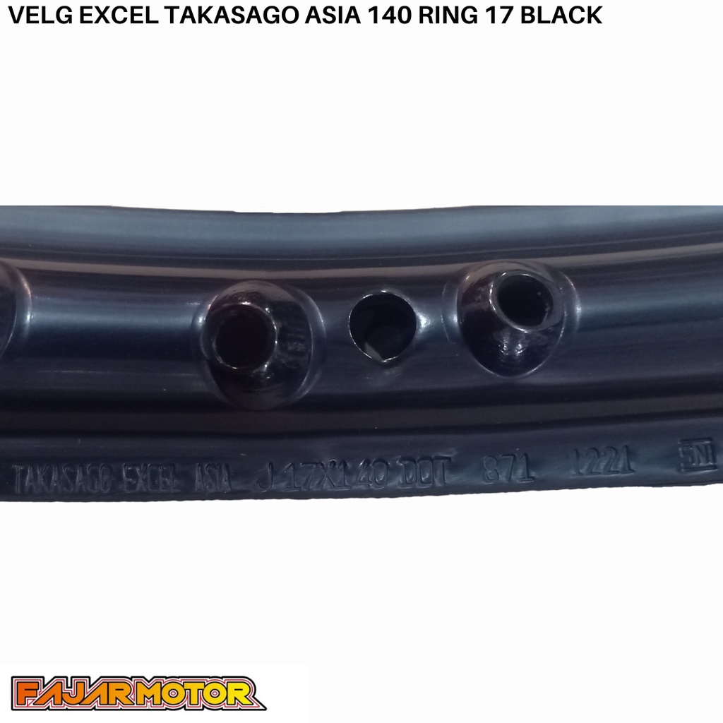 VELG EXCEL TAKASAGO ASIA W SHAPE 140 RING 17