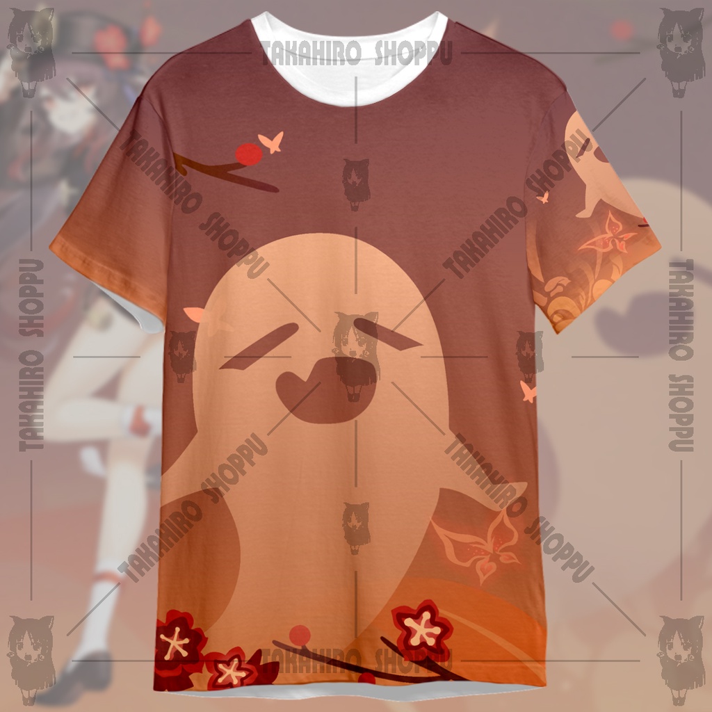 Baju Kaos Full Print GENSHIN HU TAO