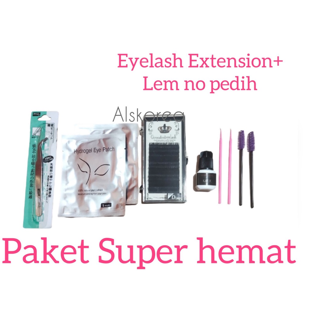 PAKET SUPER MURAH DAN SUPER LEMBUT MERIAH EYELASH EXTENSION BEST SELLER