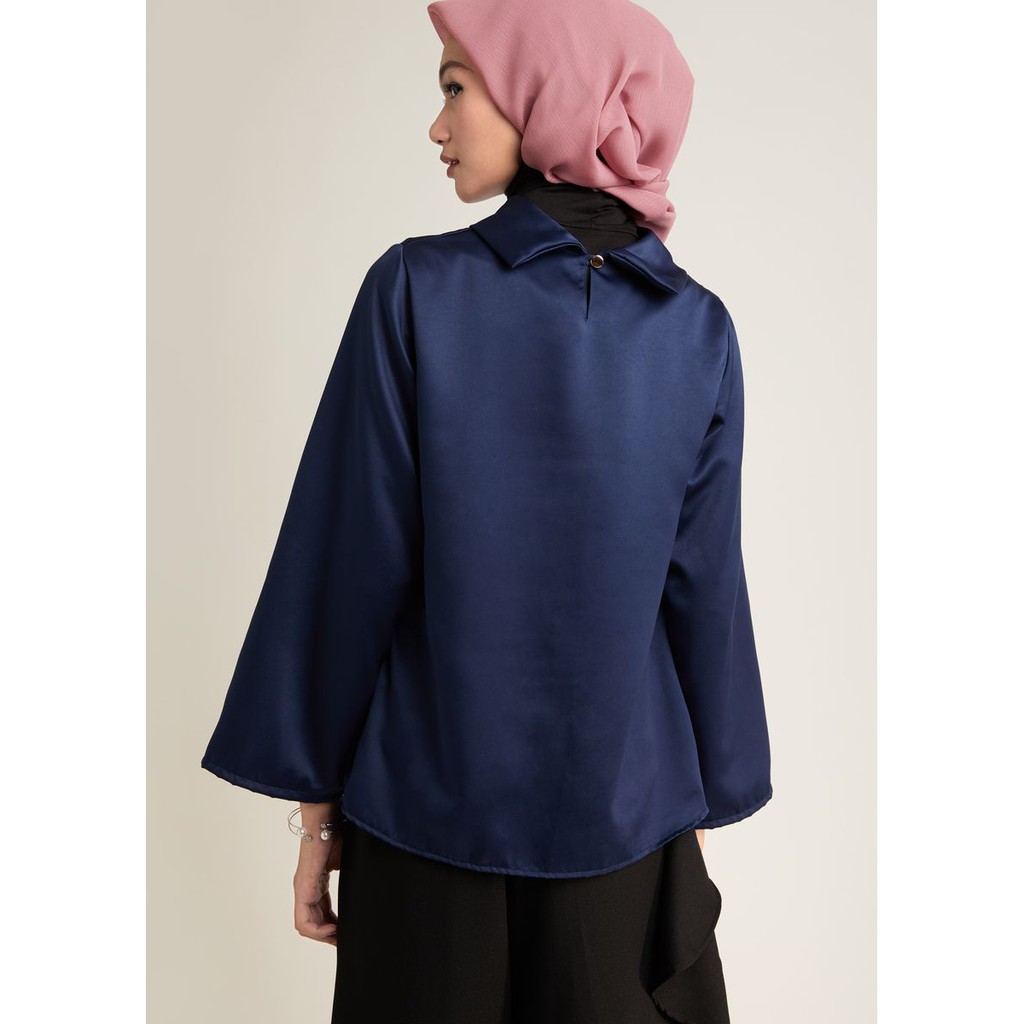 Laiqa Luna Navy Blouse