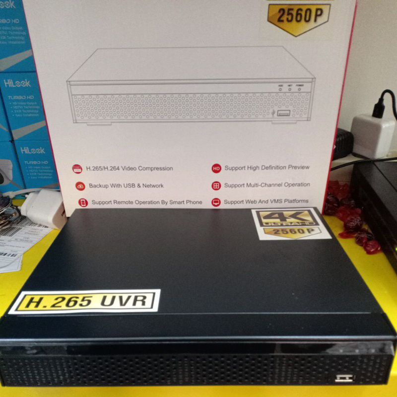 DVR 4CH / 8CH /16CH 4K ULTRA HD 2560P HYBRID 5MP UPTO 8MP