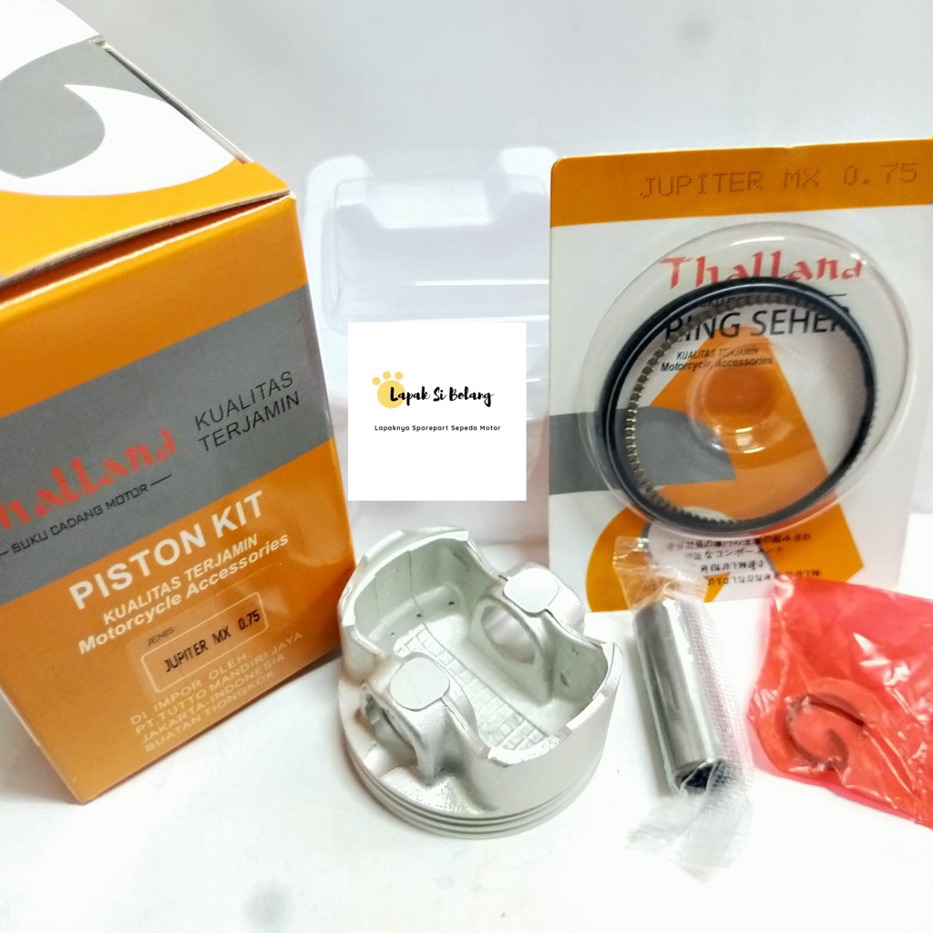 PISTON KIT SEHER SET JUPITER MX 135 LAMA/MX NEW OS STD 50 75 100 THALLAND/RTHC