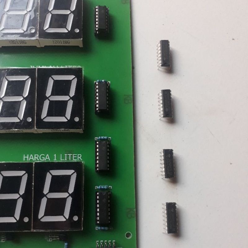 ic display pertamini atau pom mini