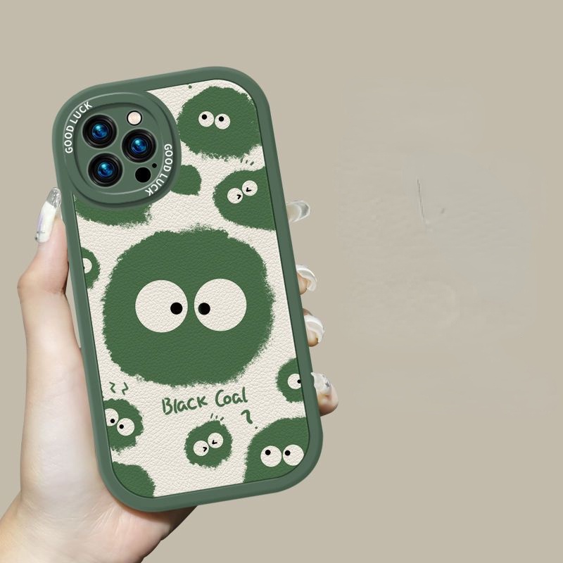 Case Motif Mata Besar Untuk iPhone 12 13 14 11 Pro Max X Xs Max Xr eihtg