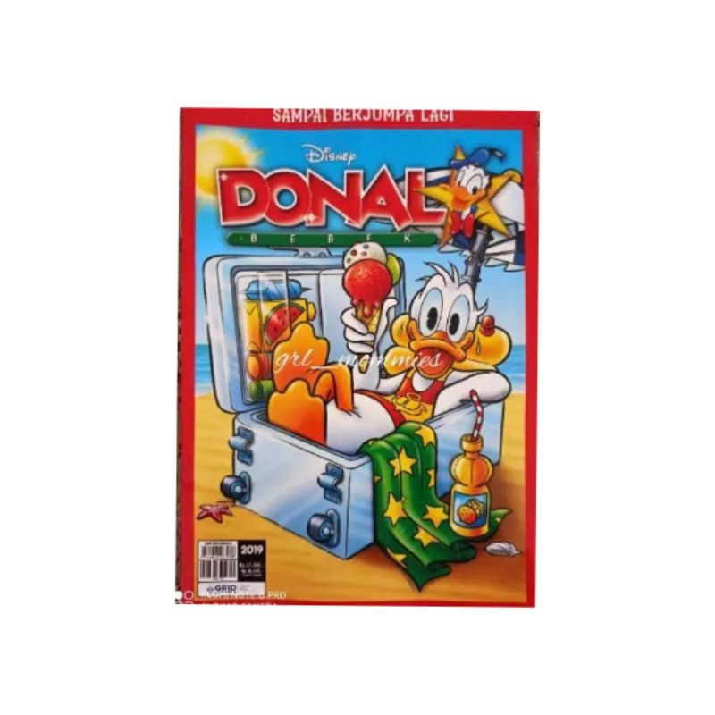 Donal Bebek majalah edisi 2019 koleksi(edisi / cetakan terakhir)