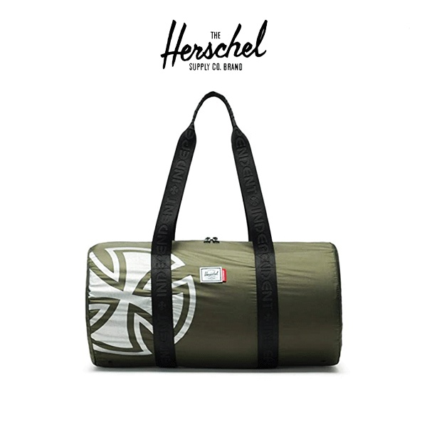 Herschel Packable Unisex One Size Polyester Duffle Bag - Olive Night