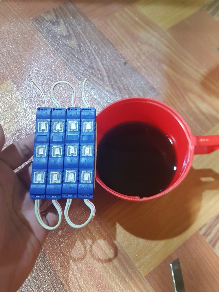 Led Strip 3 Titik Hpl Universal Waterproof