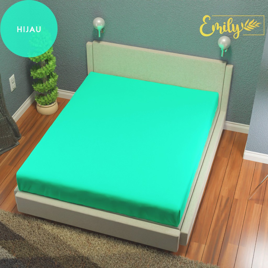 SPREI WATERPROOF IMPORT 180 X 200 CM / SPREI WATERPROOF ORIGINAL ANTI OMPOL SPREI ANTI TEMBUS / SPREI ANTI AIR BAHAN ADEM LEMBUT DAN KARET KELILING SEPREI ANTIAIR KARET KELILING ANTIPANAS ANTI TEMBUS OMPOL-WF (LOKAL) HIJAU