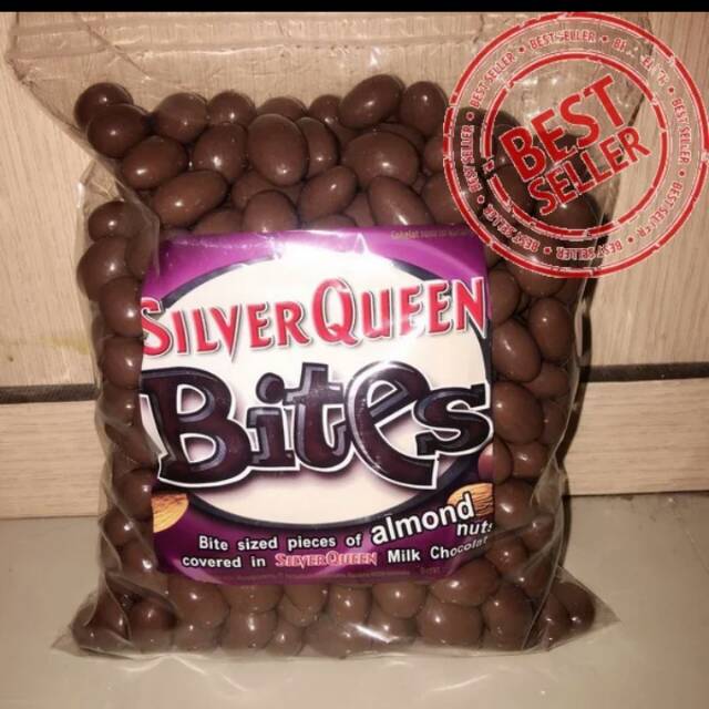 

COKLAT SILVERQUEEN BITES 1/2 KG CASHEW & ALMOND
